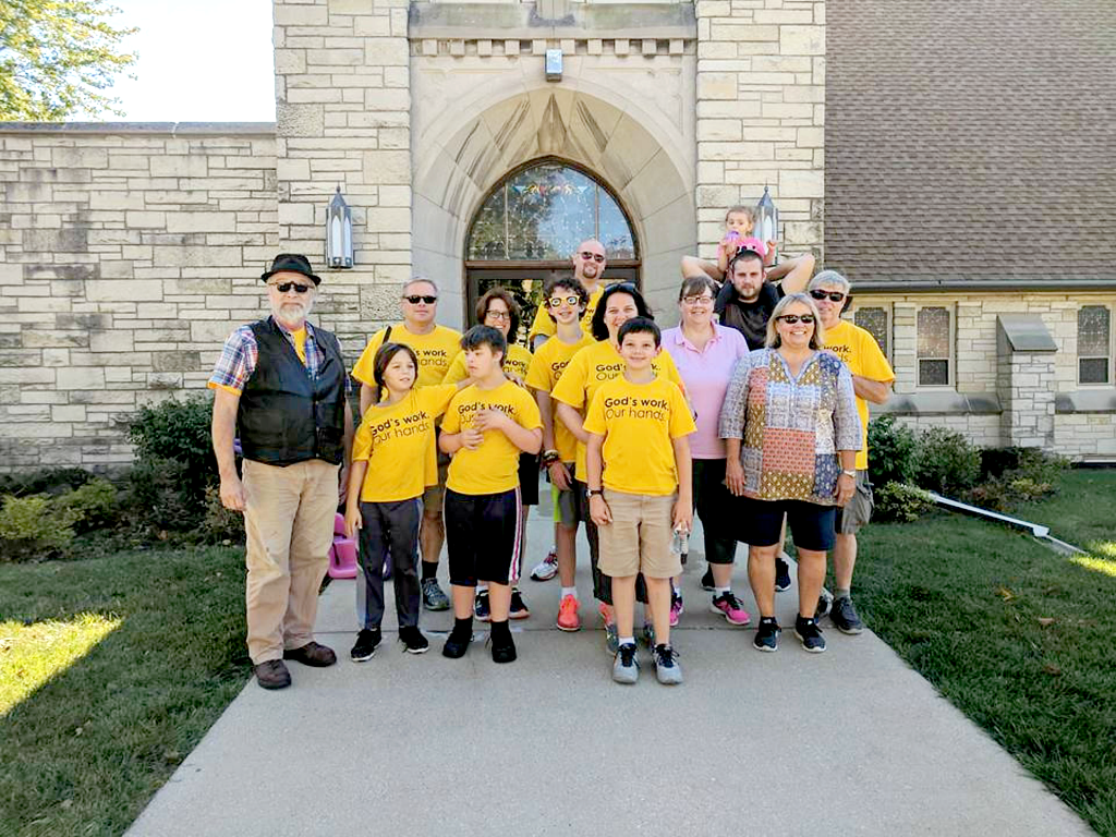 Getting ready to Walk to the Well. St. Mark's Lutheran Church, 2019.