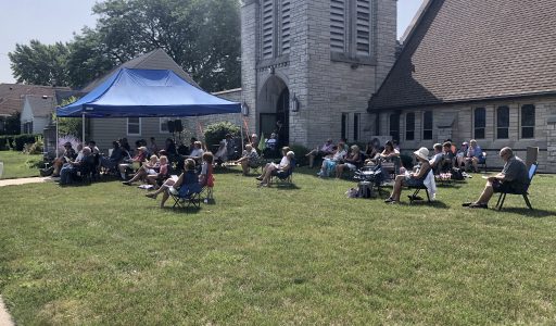 Summer Worship at St. Mark's